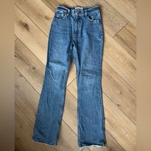 Abercrombie & Fitch 70’s vintage flare ultra high rise denim